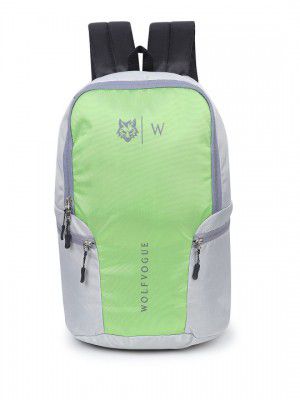 Wolfvogue Unisex Brand Logo Backpack