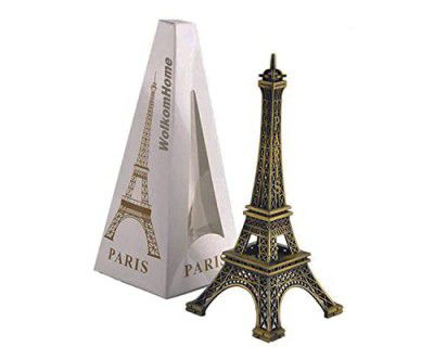 WolkomHome Small Cooper Eiffel Tower Miniature Decorative Showpiece - 4.5 inch Height Small Best Gift for Office, Car Home Decoration Items