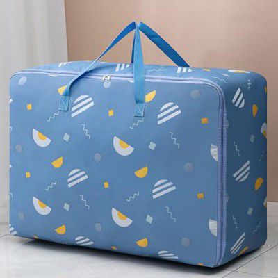 Wolpin Non-woven Extra Large Size Underbed Storage Bag Waterproof (70 x 30 x 50 cm)