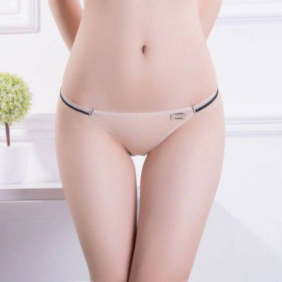 Women Bikini Beige Panty  (Pack of 1)