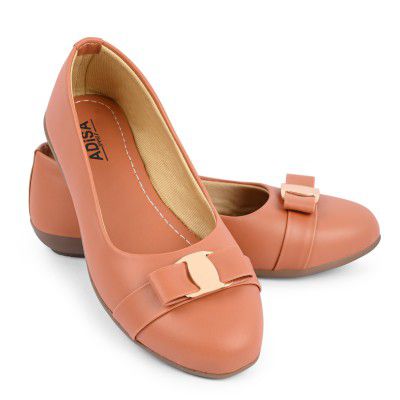 Women Girls Slip On Ballet Flats