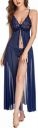 Women Net Lace Self-Design Baby Doll Set (Pack of 1) (Color : Blue) (Size : Free Size) PID-SO-Kitli_B...