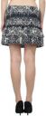 Women Printed A-line Black Skirt...