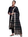 Women Rangpreet Navy Blue Straight Kurta Palazzo With Dupatta Set...