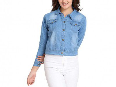 Women Stylish Fashion Colorful Tie and Die Multicolored Jacket
