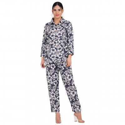 Women's Co-Ord Set - Casual Wear Shirt & Pant Set | Fancy Top and Bottom Outfit