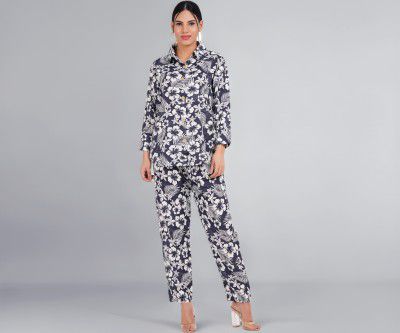 Women's Co-Ord Set - Casual Wear Shirt & Pant Set | Fancy Top and Bottom Outfit 