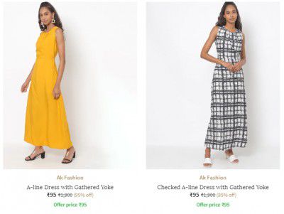 Women's Dresses @ ₹95