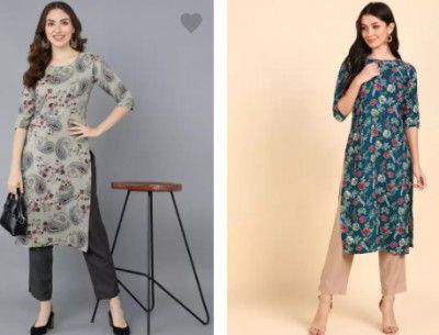 Womens Ethnic Women Kurta and Pant Set Starting@ ₹199