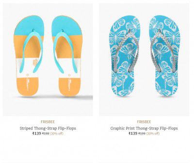 Women's Flip Flop & Slippers Starting at ₹139/-