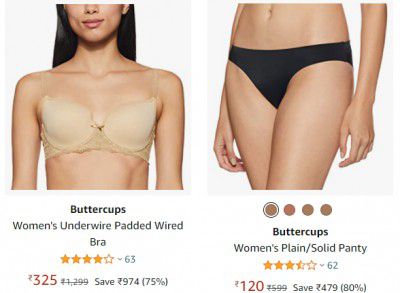 Womens Innerwear Clothing Upto 92% Off