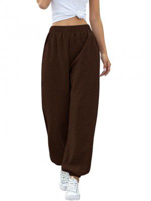 Kateclo Women's Loose Fit Jogger Pants | Baggy Cotton |