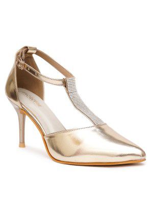 Women's Luna Heel Sandals Comfortable Cushioned Footbed Adjustable Straps Anti-Slip Outsole Stylish & Elegant Design For Girls/Ladies