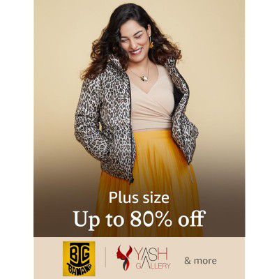 Women's Plus Size Clothing from Yash Gallery & More @ Minimum 80% off