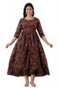 Women's Pure Cotton All Over Printed Kurti Gown Feeding Dress Maternity Gown Feeding Nighty Kurti...