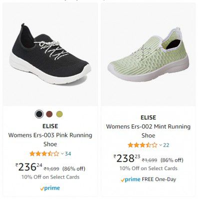 Womens Running Shoe upto 85% off