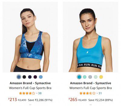 Women's Sports Bra up to 91% off