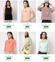 Ajio : Women's top starts ₹125...