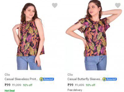 Women's Topwear @99