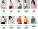 [ All Brand ] Womens T-shirts Starting at ₹80...