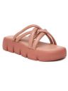 womens Velvet Heel Sandals Comfortable Cushioned Footbed Adjustable Straps ...