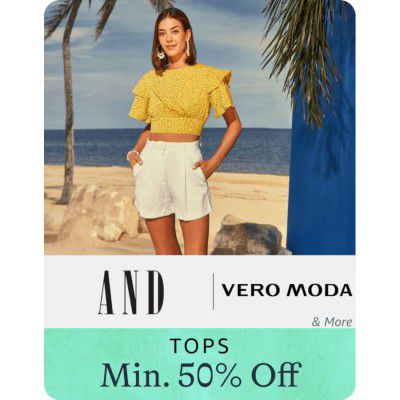 Women's Vero Moda & More Tops @ minimum 50% off