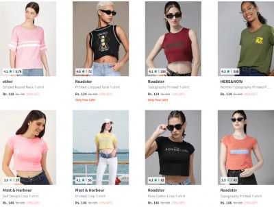 Myntra : Women's Westerwear From ₹119