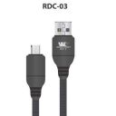 Wonder Connect RDC-3 Data Cable 2.1A Copper Wire Tangle Free Rapid Charge,1Meter(Android) Black...
