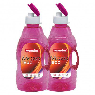 Wonder Plastic Maxo 1800 Fridge Bottle Set 2 Pc Bottle 1800 ml