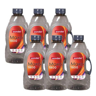 Wonder Plastic Maxo 1800 Fridge Water Bottle Set, 6 pc Bottle 1800 ml