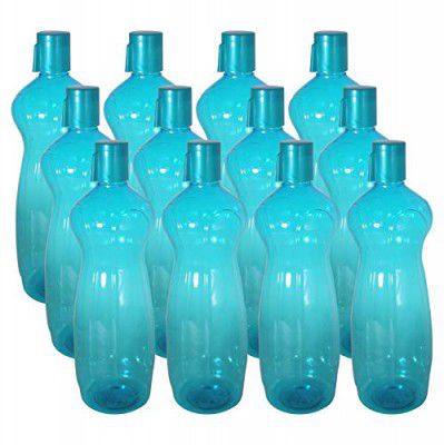 Wonder Plastic Prime Classic Fridge Bottle Set, 12 Pcs Bottle 1000 Ml