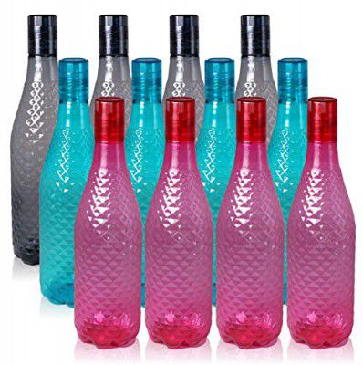 Wonder Plastic Prime Magna Fridge Bottle Set, 12 Pc Bottle - 1000 Ml