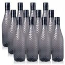 Wonder Plastic Prime Magna Fridge Bottle Set, 12 Pc Bottle, 1000 ml, Made in India (GREE)...