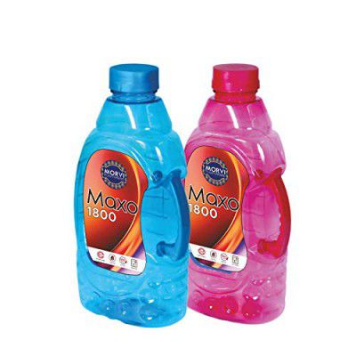 Wonder Plastic Prime Maxo 1800 Fridge Bottle Set Red & Blue Color Set of 2 Bottles 1800 ml Made in India
