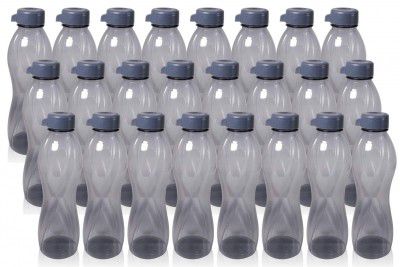 [Set of 24] Wonder Plastic Prime Trendy Fridge Bottle Set 1000 Ml, Grey Color