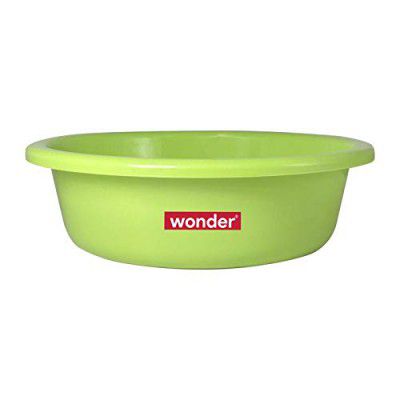 Wonder Plastic Prime Tub 6 Heavy Quality Tub, 1 pc Tub 4 LTR, Green Color, Made in India, KBS01921