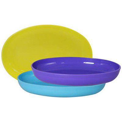 Wonder Plastic Sigma Snacker Microwave Safe Bowl Set, 3 pc 500 ml