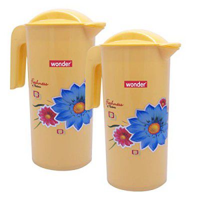 Wonder Plastic Vijay Jug Set, 2 pc jug 2 LTR, KBS01179
