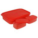 Wonder Prime Plastic Bon Bon Big Leak-Proof Lunch Box 1 Pc Lunch Box With Saparate Leak-Proof Container...