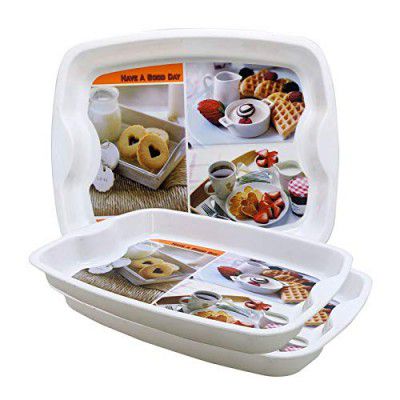 Wonder Prime Plastic Good Day Tray Set of 3 Kbs01835