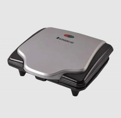 WONDERCHEF Acura 640W 4 Slice Sandwich Maker with Automatic Thermostat (Black)