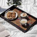 Wonderchef Casablanca Damask Motif Tray -Medium...