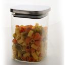 WONDERCHEF CLASSIC BOROSILICATE SQUARE GLASS AIR TIGHT JAR 1100ML...