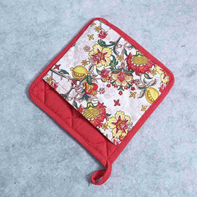 Wonderchef Como Pot Holder with Pocket - Red