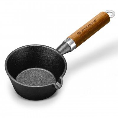 Wonderchef Ferro Light-Weight Cast-Iron Tadka Pan, 10-Yr Warranty