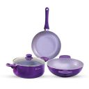 Wonderchef Galaxy Festival 4pcs Cookware Set | Purple...