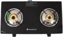 WONDERCHEF GLORY GLASS COOKTOP 2 BURNER Glass Manual Gas Stove ...