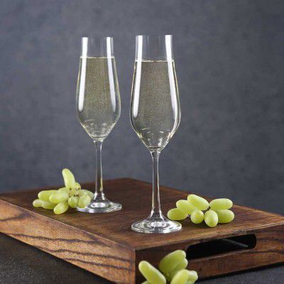 Wonderchef Modena Champagne Glass 170 ml ( Set of 6 )
