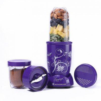 WONDERCHEF Nutri-Blend 400 W Juicer Mixer Grinder (2 Jars)