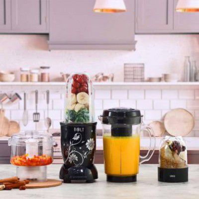 WONDERCHEF Nutri-Blend BOLT Mixer Grinder (4 Jars)